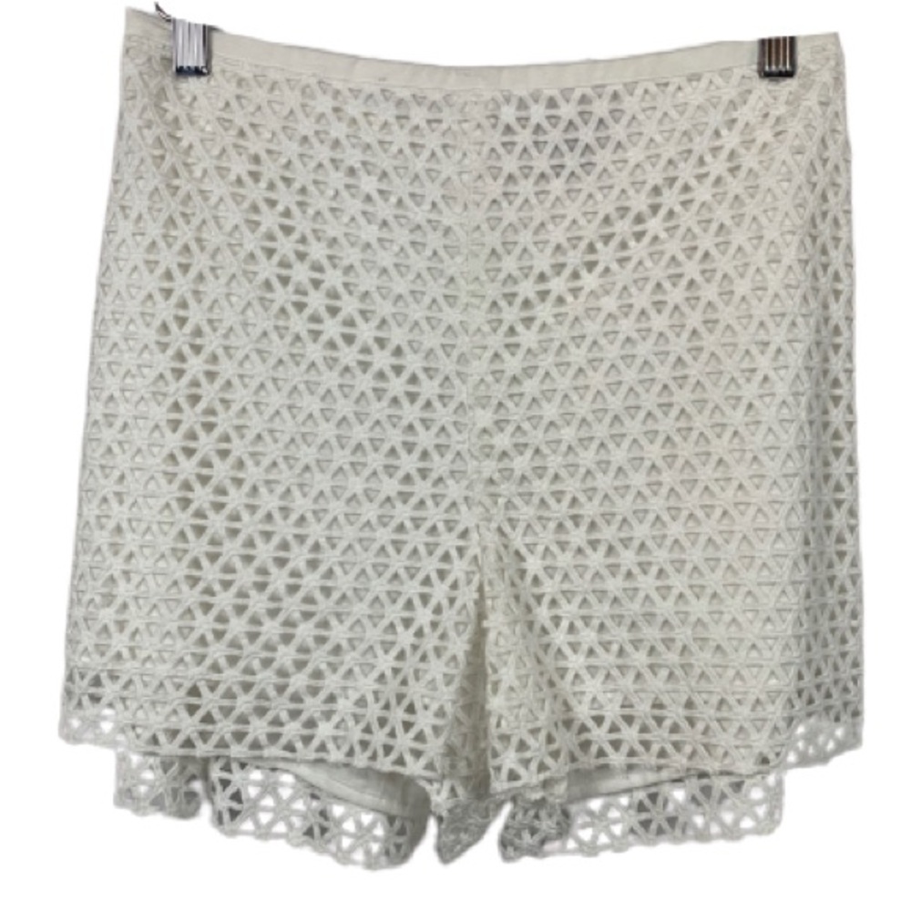 NWT 1.State Eyelet High Waist Shorts in White
